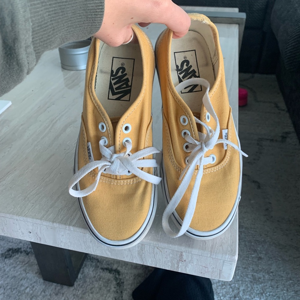 Yellow Classic Vans